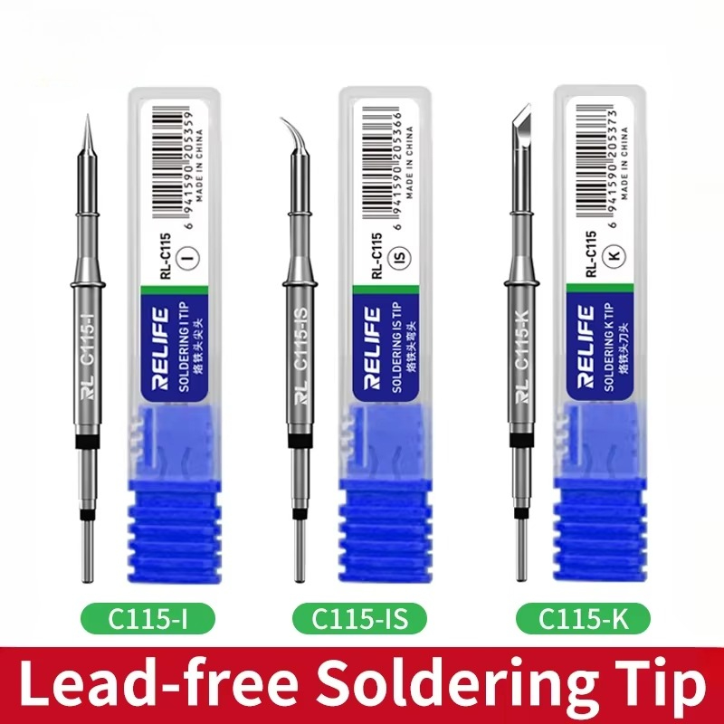 RELIFE C115-K/I/IS, universele - C115 Nano Soldering Iron Station recensie en prijs